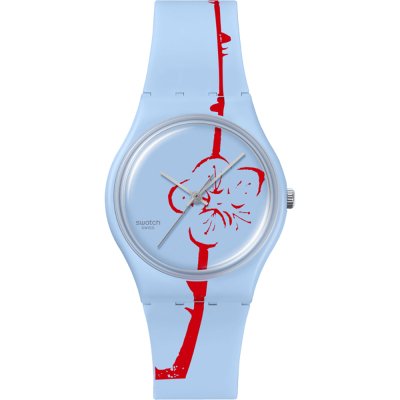Swatch Originals Medium (34mm) SO28Z136 Flowering Plum Zegarek