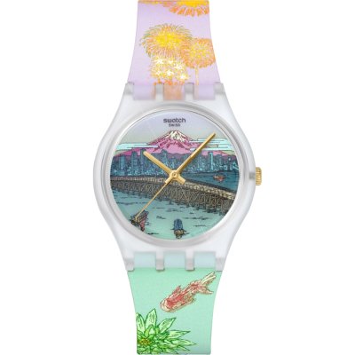 Swatch Originals Medium (34mm) SO28Z137 Destination Japan - Bridge to the past Zegarek