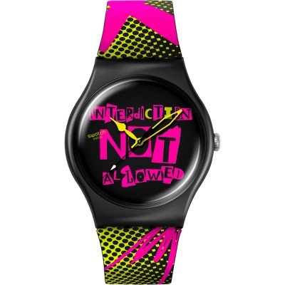 Swatch Originals Large (41mm) SO32B121 Distort Mode Zegarek