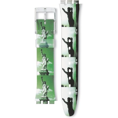 Swatch Plastic - Originals Medium (34mm) /Access/Solar/Musicall/Stop - G/SK/SL/SR/SS/SO28 ASRK104E SRK104E World Solar USA Pasek