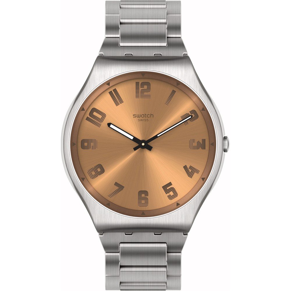 Swatch New Skin Irony SS07S122G Skin Irony Bronze Zegarek