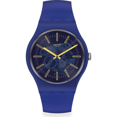 Swatch Originals Large (41mm) SO29N101 Sunbrush Sky Zegarek