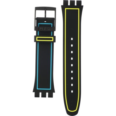 Swatch Plastic - Originals Large (41mm) SUO/SO29/SO32 ASUOB146 SUOB146 Around The Strap Pasek