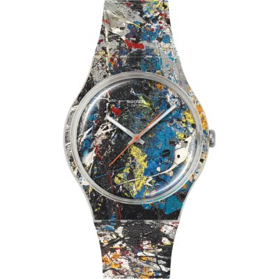 Swatch Originals Large (41mm) SUOZ366 Pollock's alchemy Zegarek