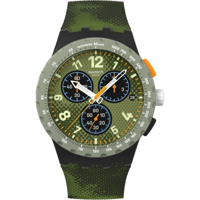Swatch New Chrono Plastic SUSB423 Midday camo Zegarek