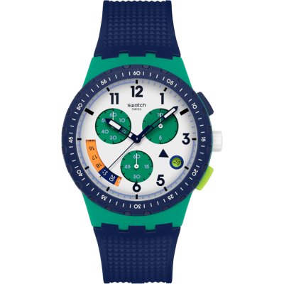 Swatch New Chrono Plastic SUSG412 Time Flies Zegarek