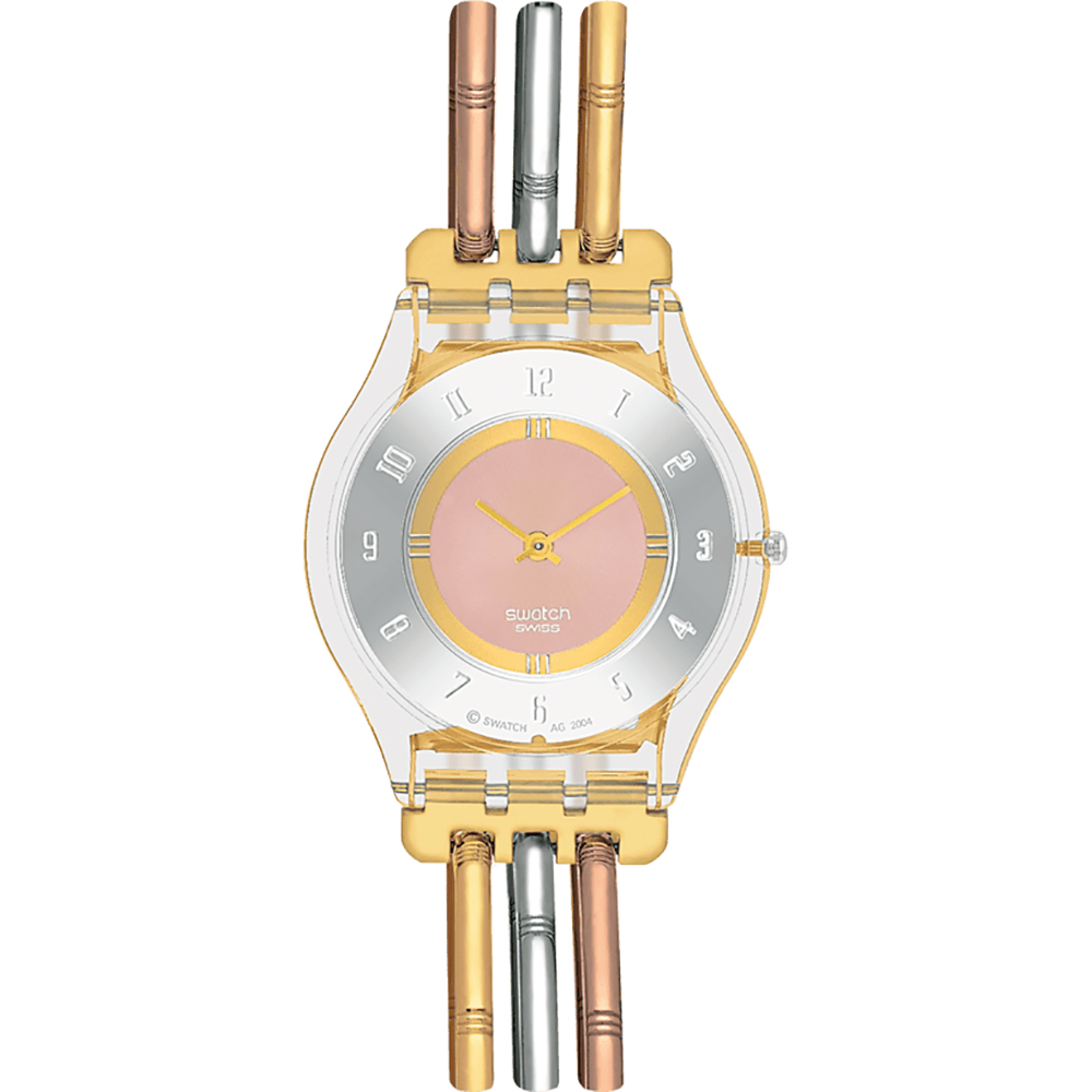 Swatch Skin SS08K101A Tri Gold Again Large Zegarek