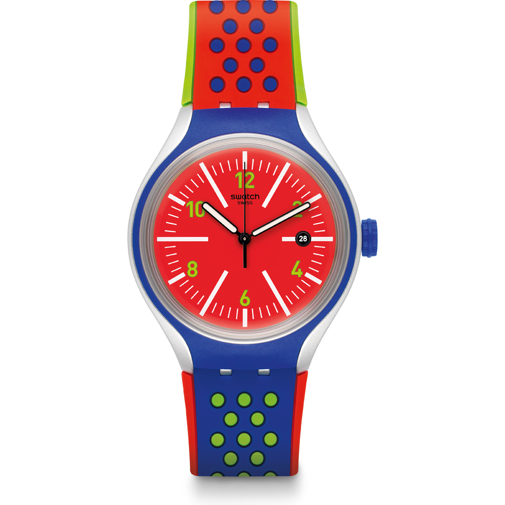 Swatch XLite YES4016 Vermelho Zegarek