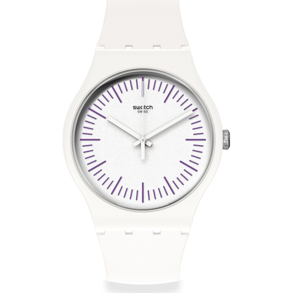 Swatch NewGent SUOW173 Whitenpurple Zegarek