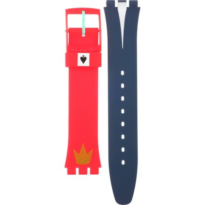 Swatch Plastic - Originals Medium (34mm) /Access/Solar/Musicall/Stop - G/SK/SL/SR/SS/SO28 AGR165 GR165 Wonder Queen Pasek