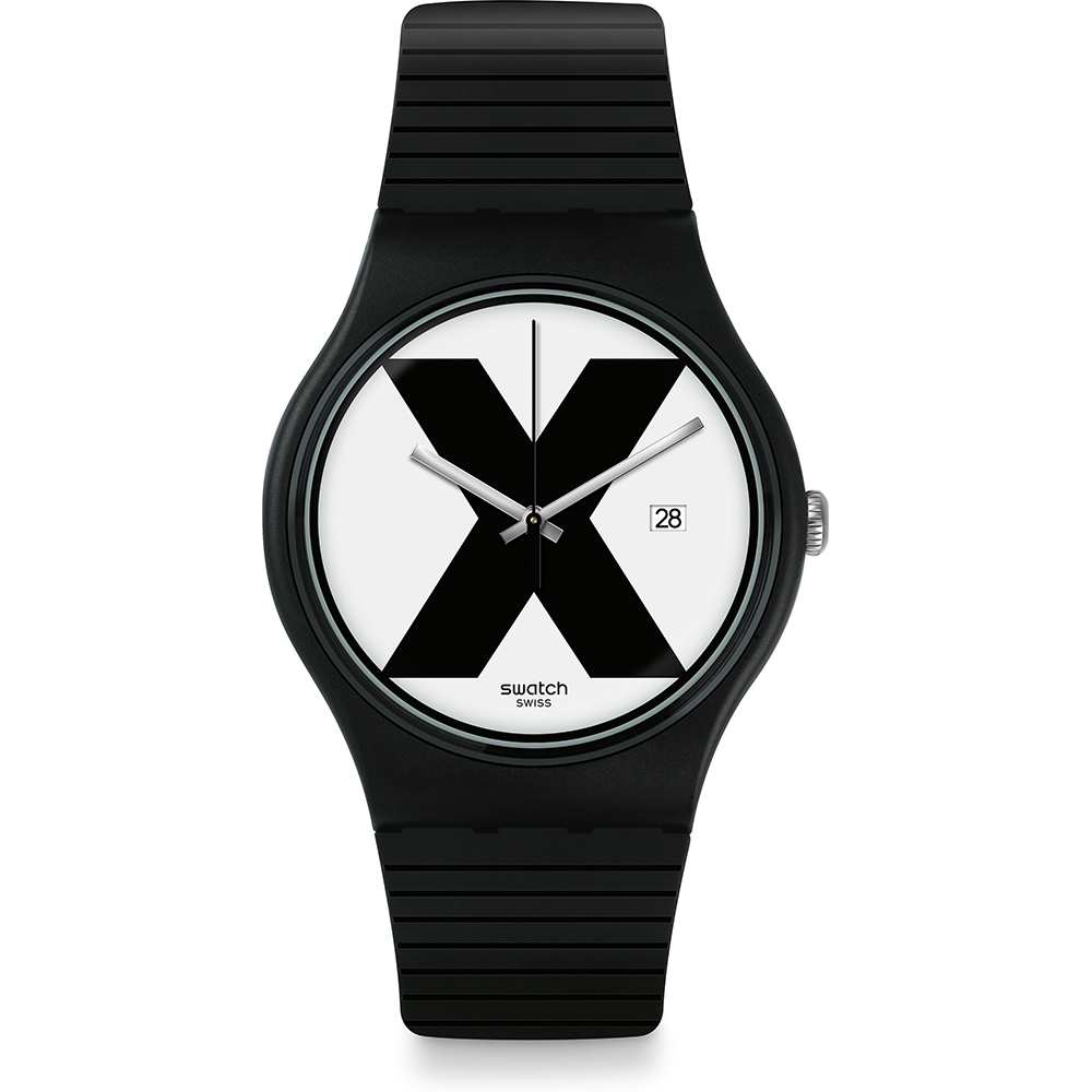 Swatch NewGent SUOB402 Xx-Rated Black Zegarek