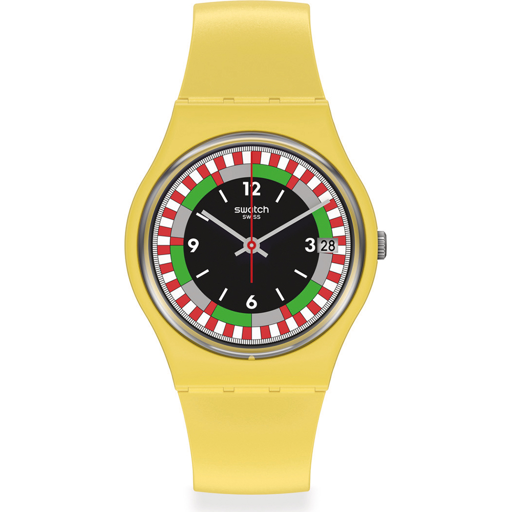 Swatch Standard Gents SO31J400 Yel_Race Zegarek