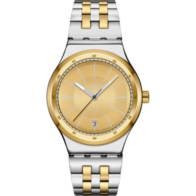 Swatch Sistem 51 Irony YIS437G Goldcloak Mecanism Zegarek