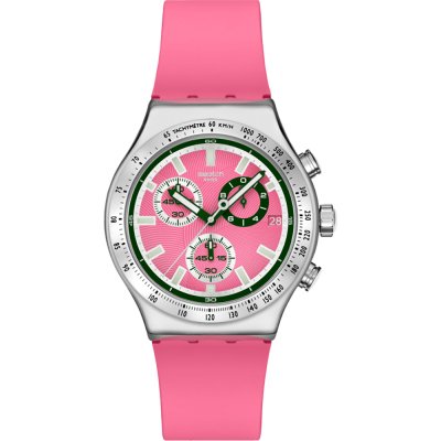 Swatch Irony - Chrono New YVS538 Berry reflective Zegarek