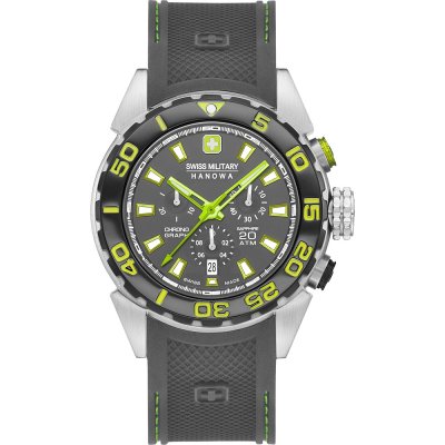 Swiss Military Hanowa Aqua 06-4324.04.009 Scuba Diver Chrono Zegarek