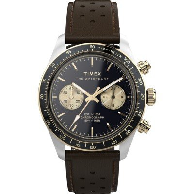 Timex Waterbury TW2Y24100 Waterbury Heritage Chronograph Zegarek