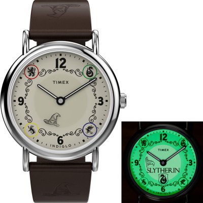 Timex Lab TW2Y76400 Harry Potter x Timex Weekender Slytherin House Zegarek
