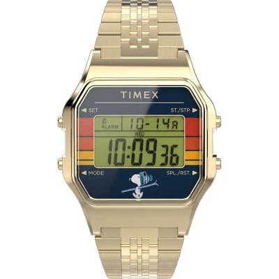 Timex X Peanuts TW2Y76800 Peanuts® x Timex T80 Snoopy Ski Zegarek