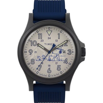 Timex X Peanuts TW2Y84700 Peanuts® x Timex Expedition® Acadia Zegarek
