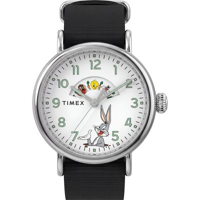 Timex X Warner Brothers TW2Y99100 Looney Tunes x Timex Bugs and Friends Standard Zegarek