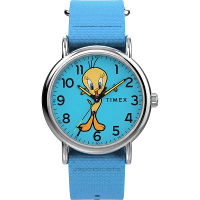 Timex X Warner Brothers TW2Y99500 Looney Tunes x Timex Tweety Bird Weekender Zegarek