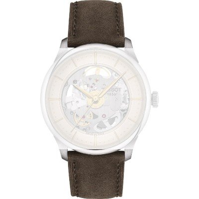 Tissot Straps T610049601 Chemin Des Tourelles Squelette Pasek