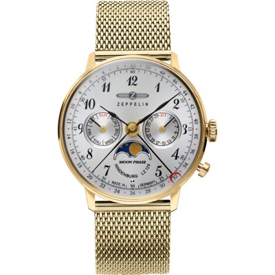 Zeppelin LZ 129 Hindenburg 7039M-1 LZ 129 Hindenburg Mondphase Zegarek