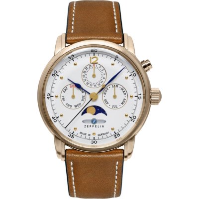 Zeppelin Barcelona 9576-5 Barcelona Moonphase Zegarek